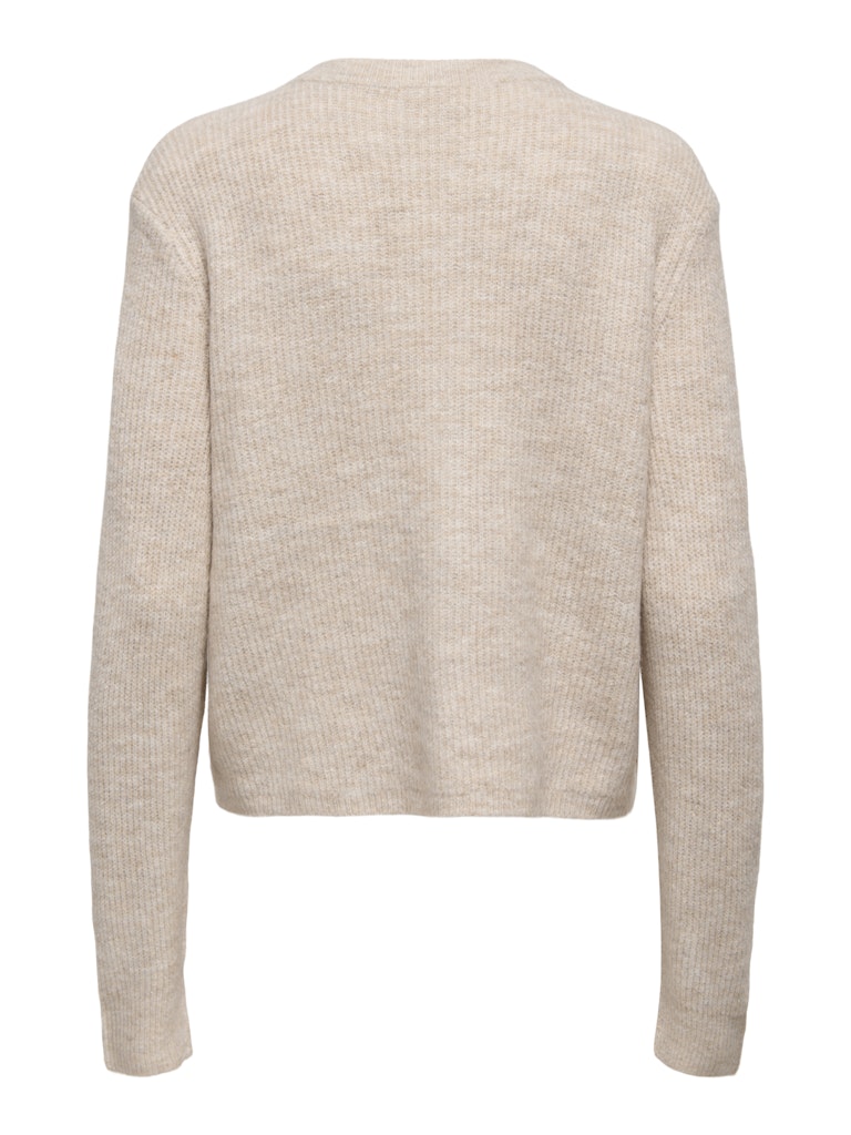 Jdyjolene L/s Bow Cardigan Knt - Beige