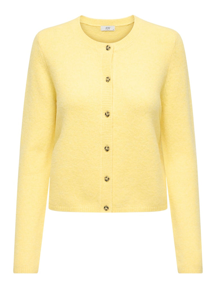 Jdychloe Life L/s Cardigan Knt Noos - Geel