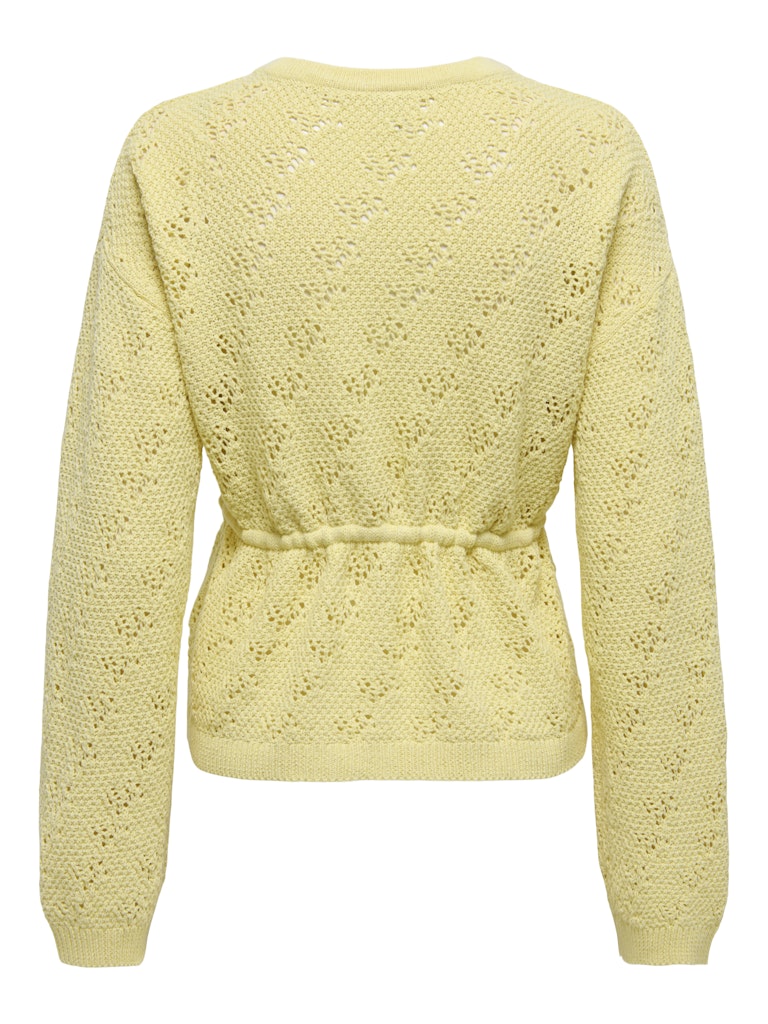 Onlelke Life Ls Cardigan Cc Knt - Geel