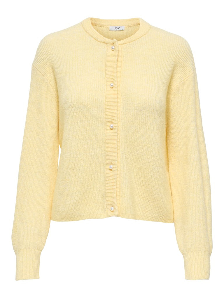 Jdylumi Life L/s Button Cardigan Knt Noos - Geel