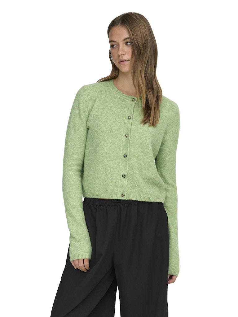 Jdychloe Life L/s Cardigan Knt Noos - Groen Melee