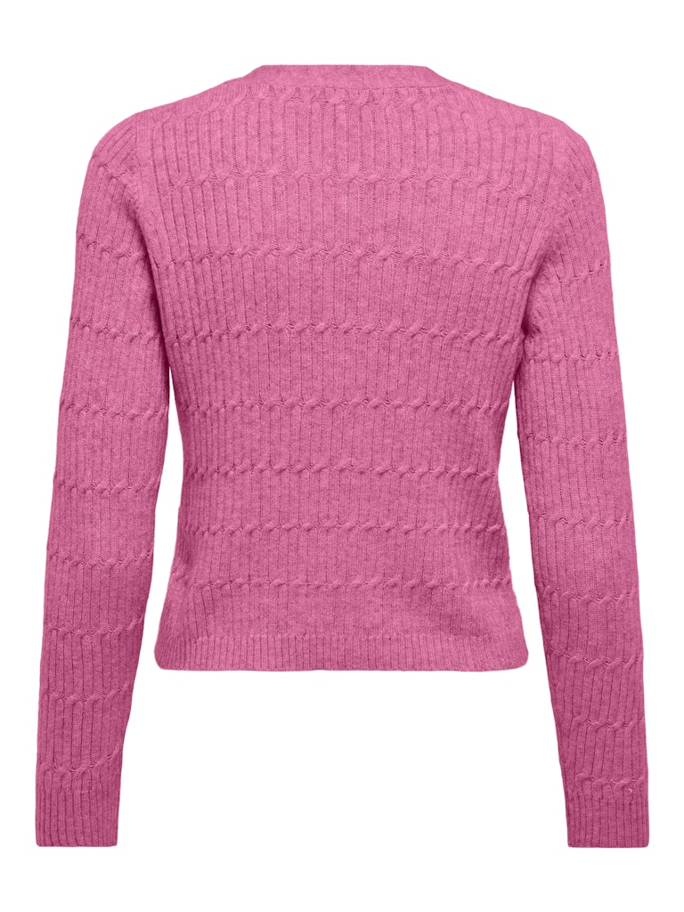 Onlkatia Ls Vneck Cardi Knt Noos - Roze