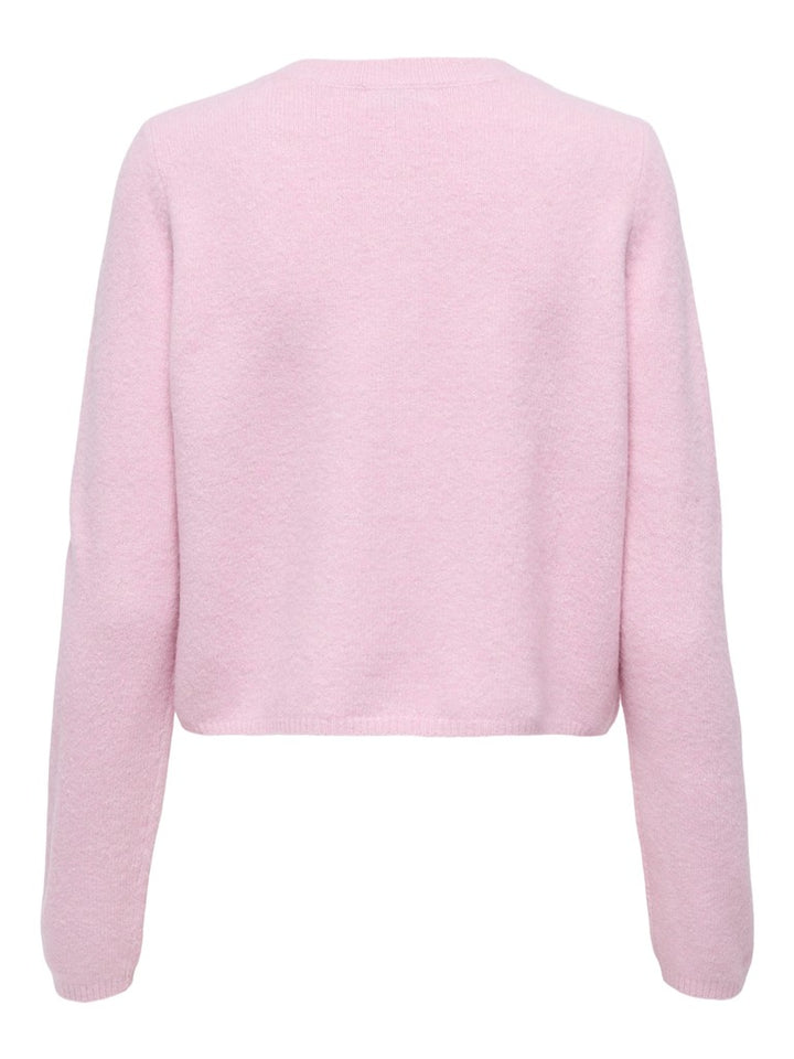 Jdychloe Life L/s Cardigan Knt Noos - Roze