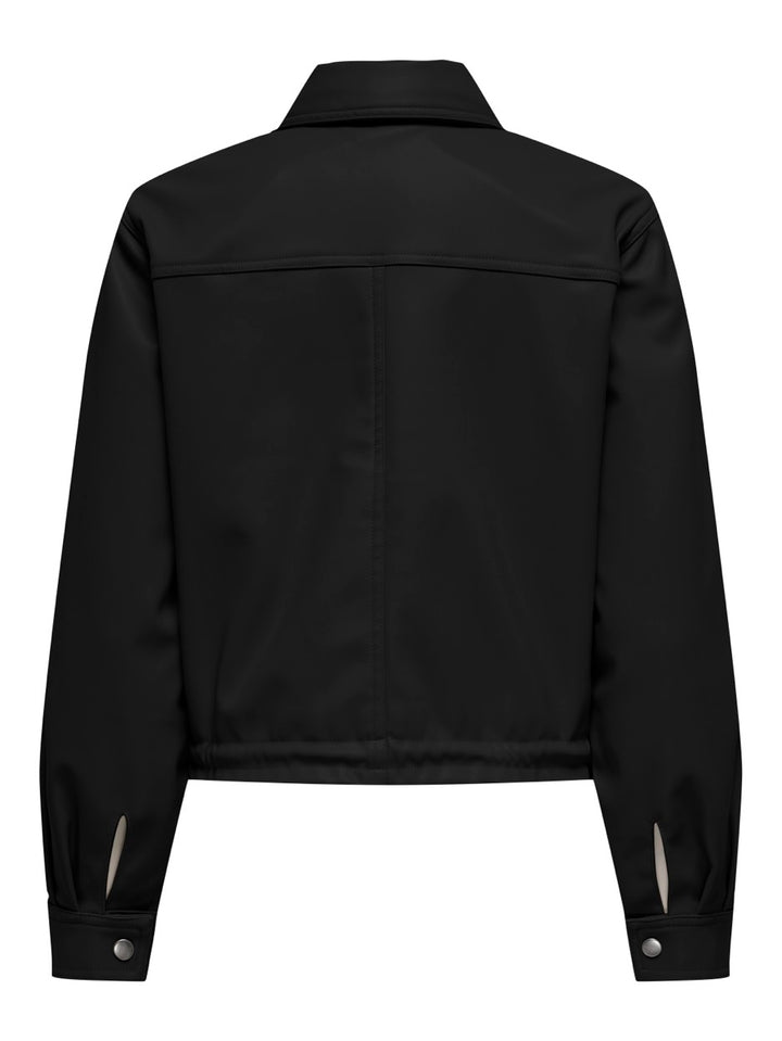 Jdyalaia L/s Faux Bomber Wvn - Zwart