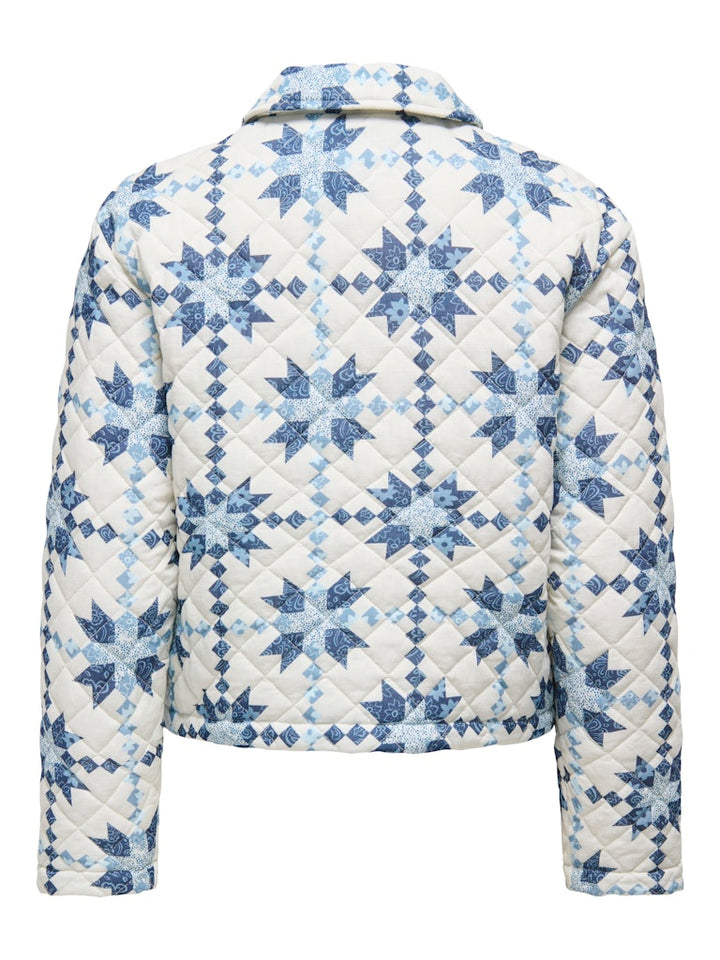 Onlbiana Quilt Jacket Cc Otw - Wit Dessin