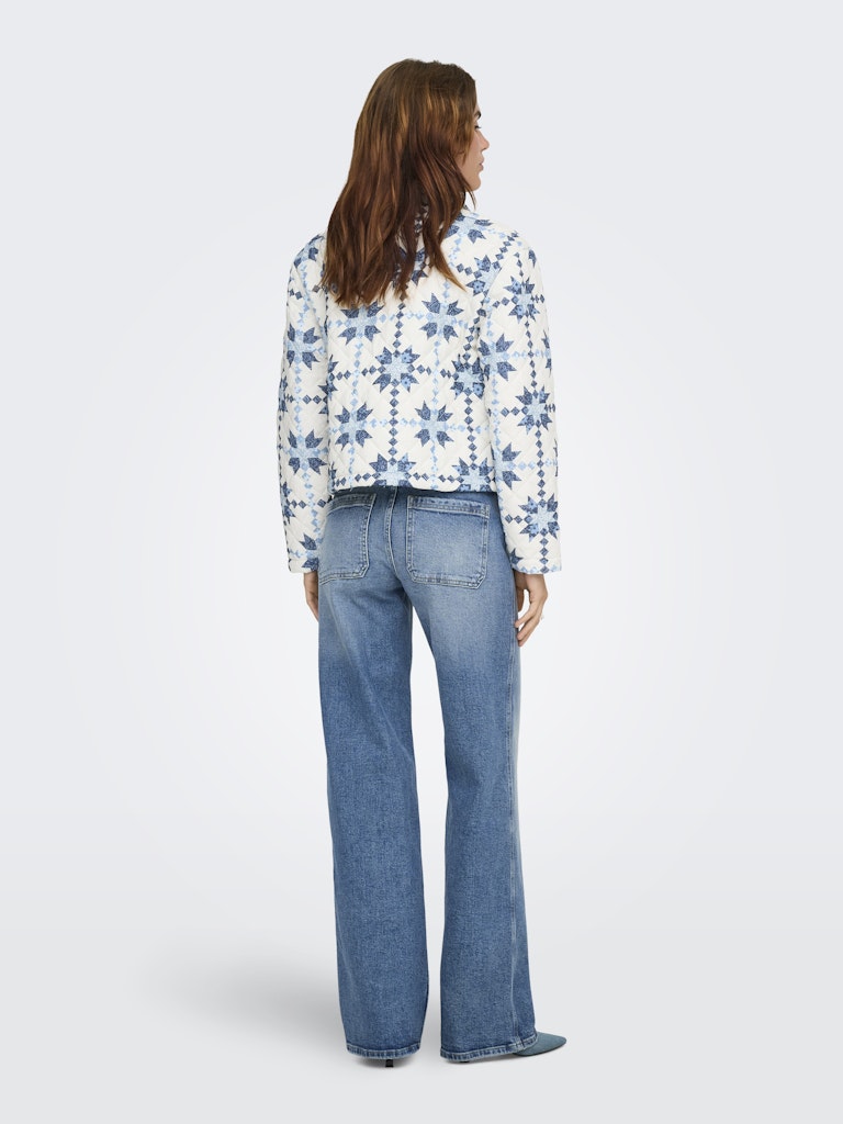Onlbiana Quilt Jacket Cc Otw - Wit Dessin