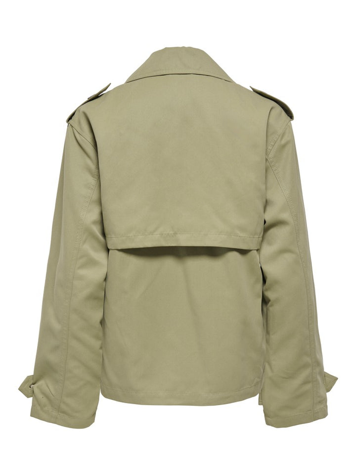 Onlhannah Short Trenchcoat Otw - Army
