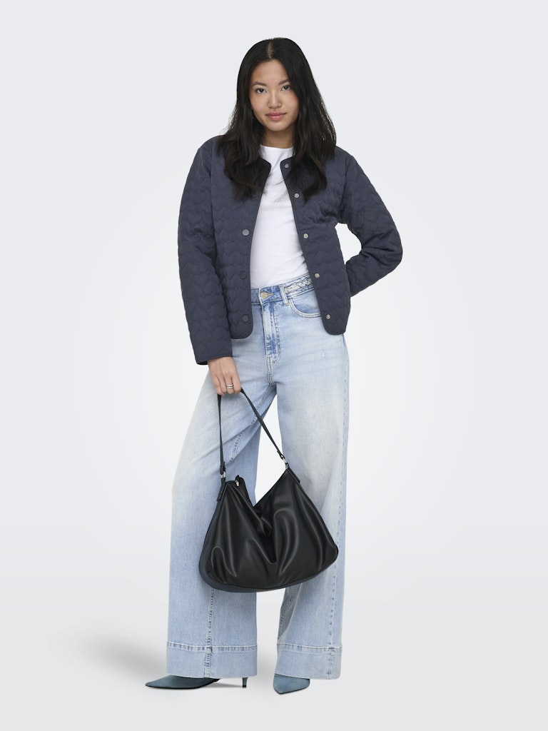 Onlheart Life Quilted Jacket Noos Otw - Navy