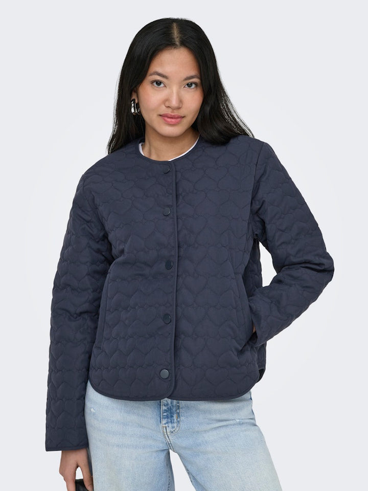 Onlheart Life Quilted Jacket Noos Otw - Navy