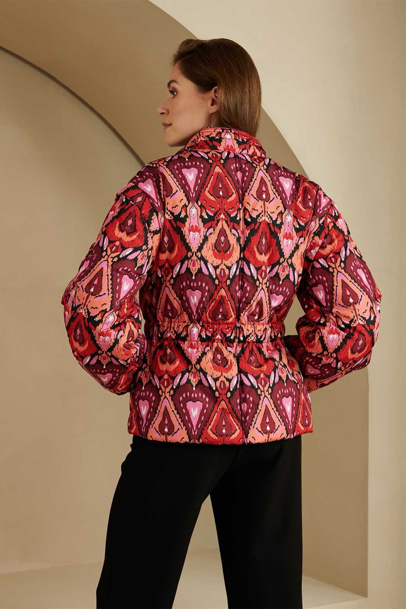 Jacket Veda - Rood Dessin