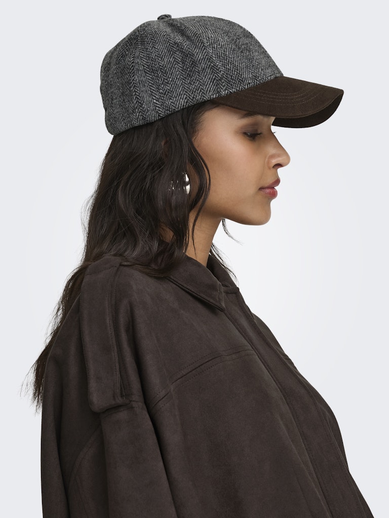 Jdynia Faux Suede Bat Jacket Otw Yfm - Bruin