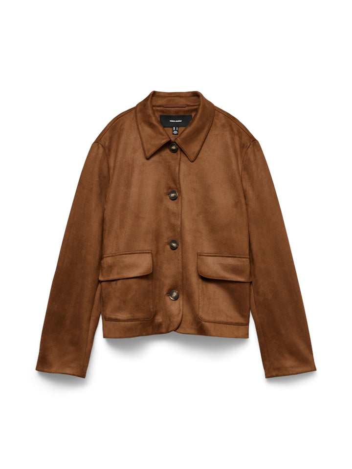 Vmjose Kelly Short Jacket Ga Noos - Cognac