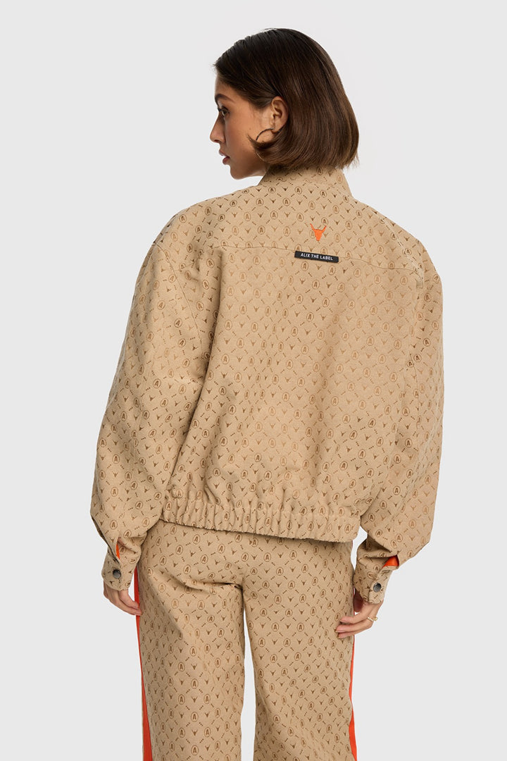 Log Jacket - Camel