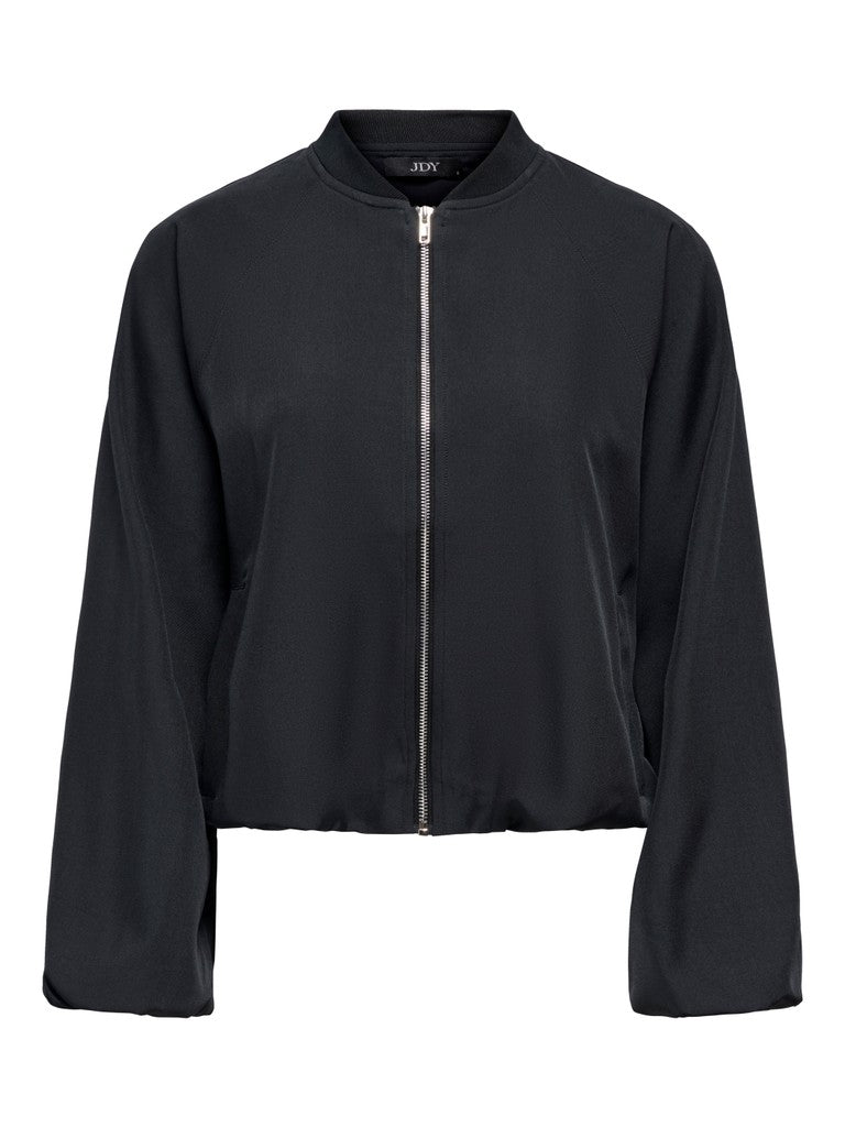 Jdyjerome L/s Balloon Bomber Wvn - Zwart