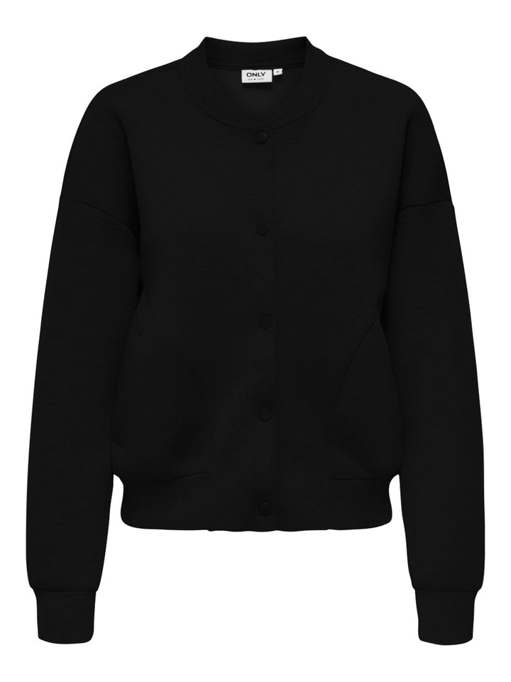 Onlnaomi L/s Bomber Box Swt - Zwart