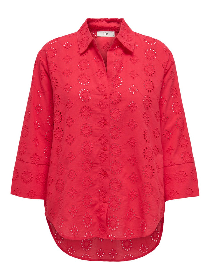 Jdytallie 3/4 Long Shirt Wvn Noos - Rood