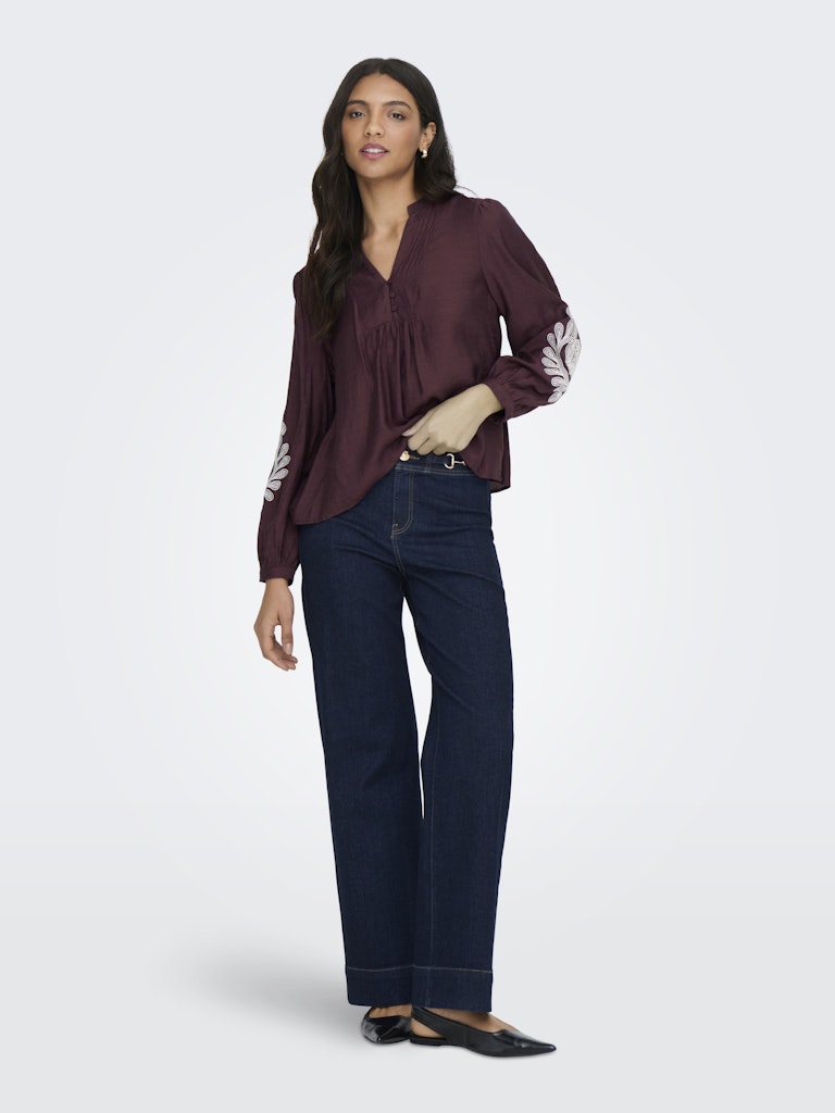Onlkana 7/8 Top - Bordeaux