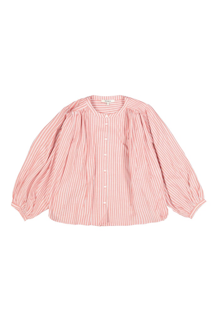 Blouse L/s - Roze Dessin
