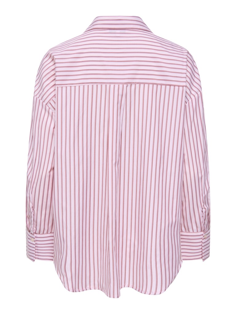 Onloregon Alva Ls Reg Shirt Noos Wvn - Roze Dessin