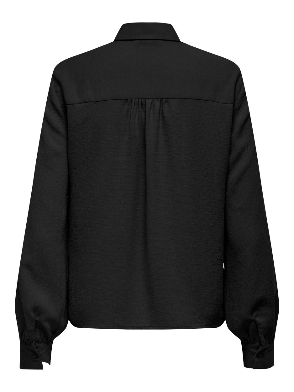 Jdyrachel L/s Lace Shirt Wvn - Zwart