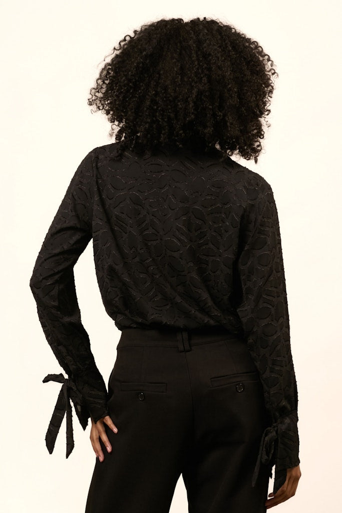 Blouse Mette - Zwart
