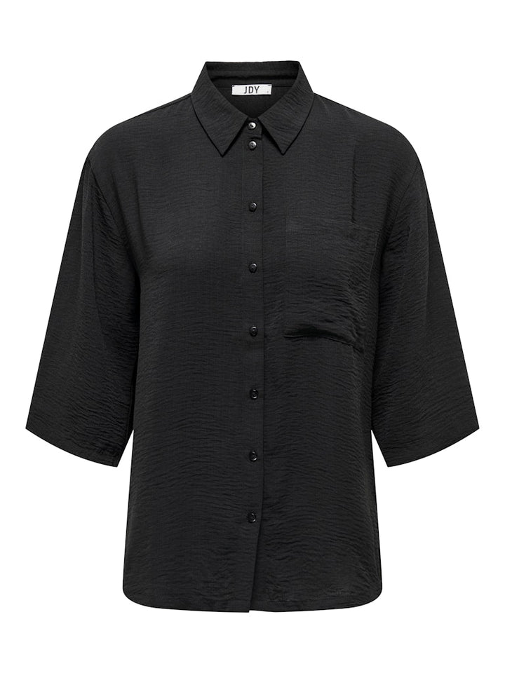 Jdydivya 3/4 Loose Shirt Wvn Noos - Zwart