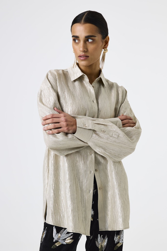 Blouse Goudkleurig - Goudkleurig