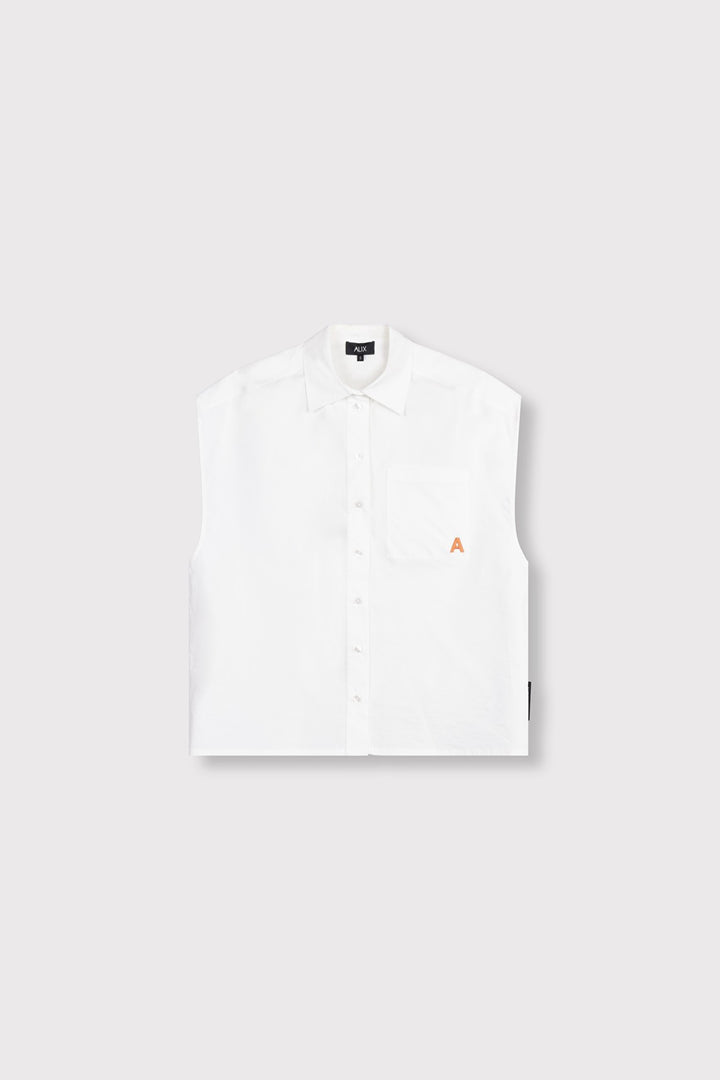Sleevless Blouse - Off-white