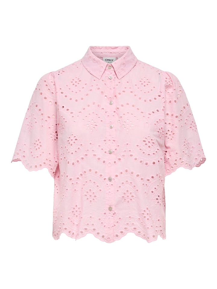 Onlvalais S/s Shirt Wvn Noos - Roze
