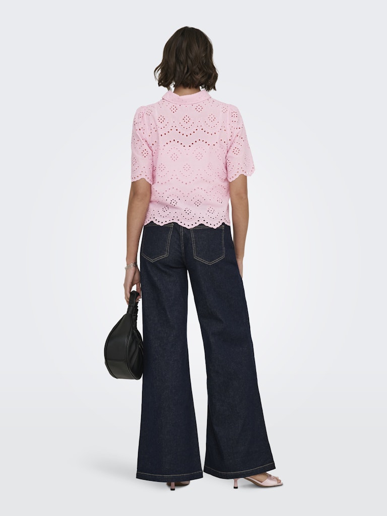 Onlvalais S/s Shirt Wvn Noos - Roze