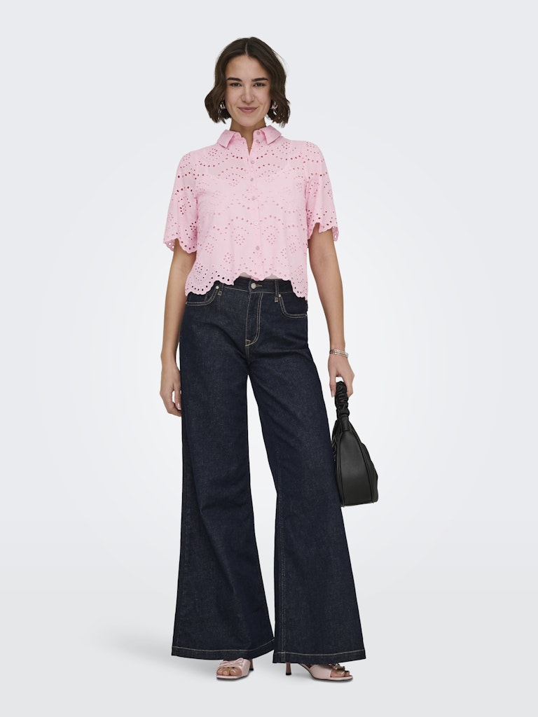Onlvalais S/s Shirt Wvn Noos - Roze