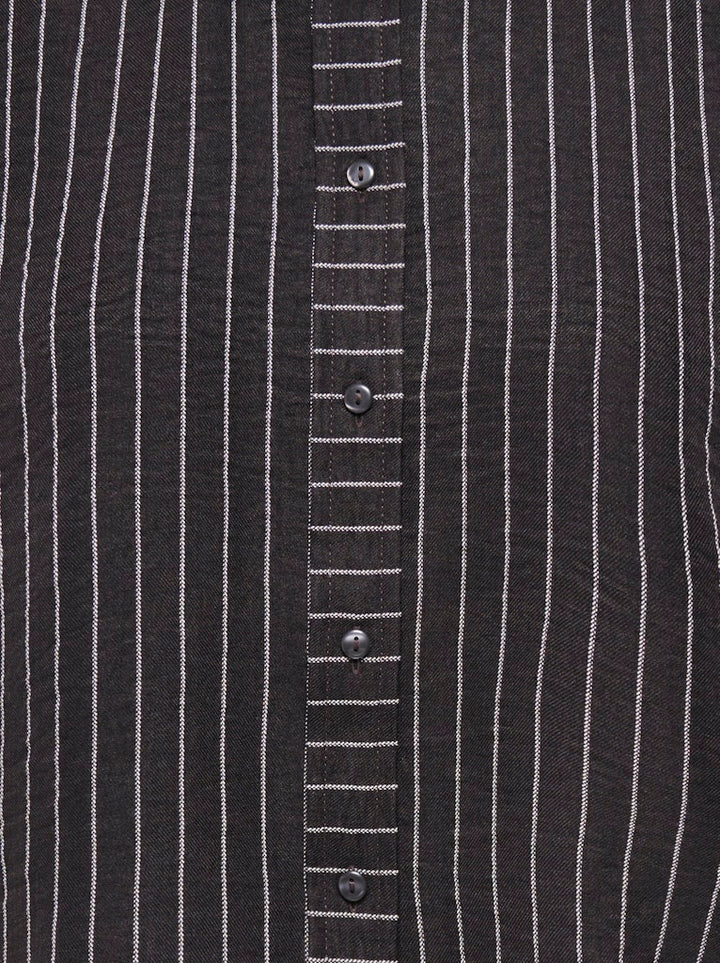 Jdypower S/s Short Shirt Wvn Noos - Bruin Dessin