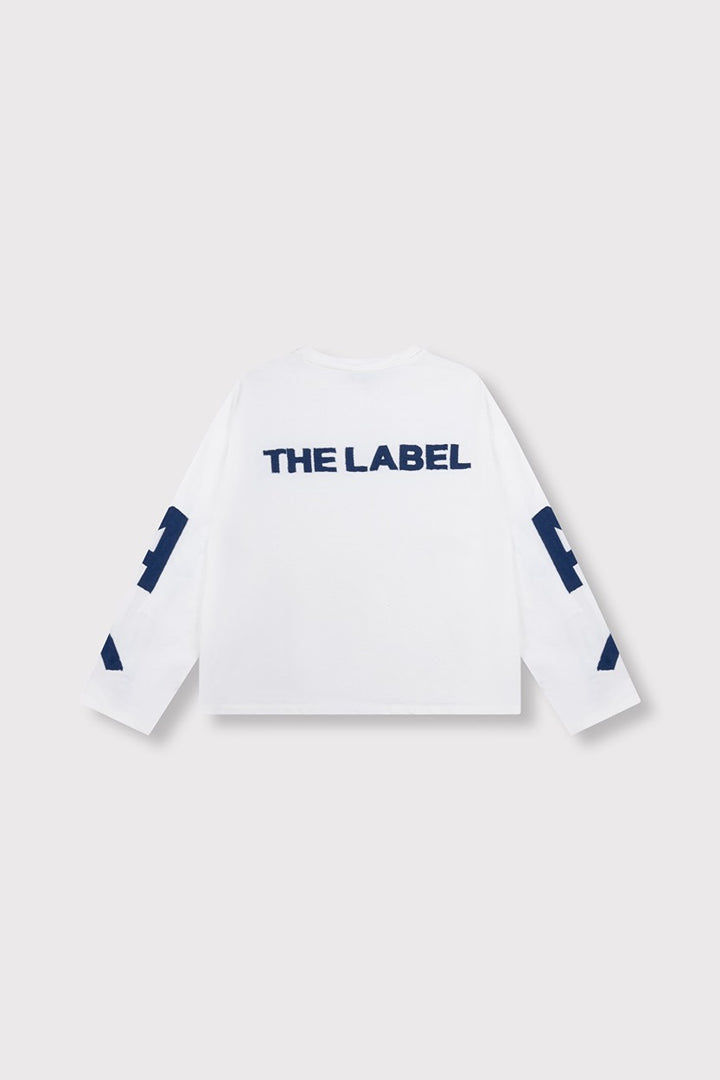 Patch L/s T-shirt - Off-white