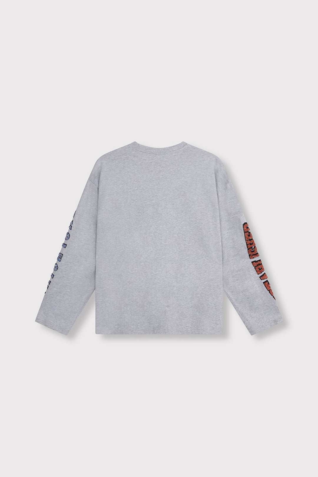 Fancy Print L/s T-shirt - Grijs Melee