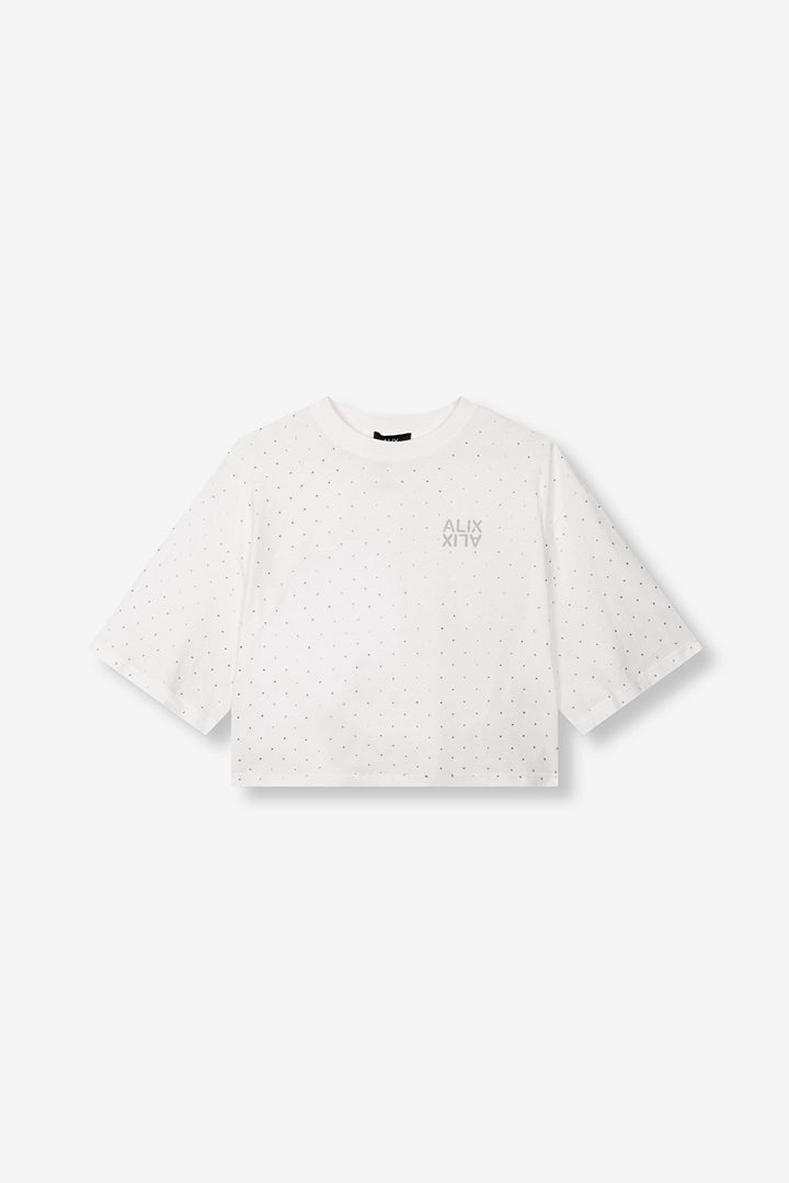 Studded T-shirt - Wit