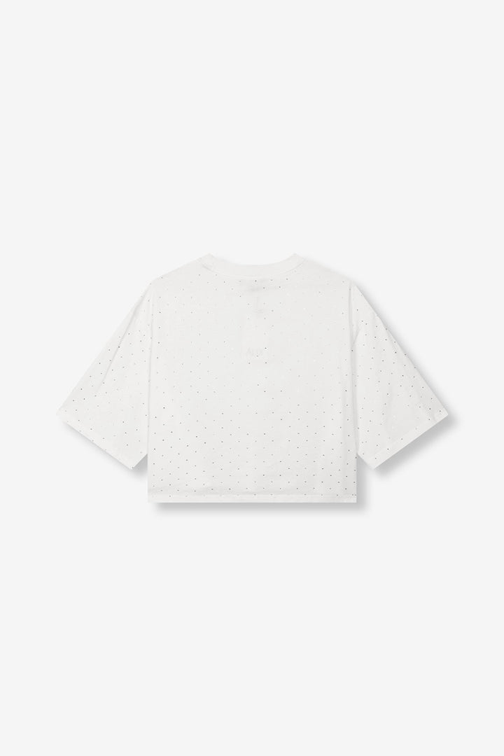 Studded T-shirt - Wit