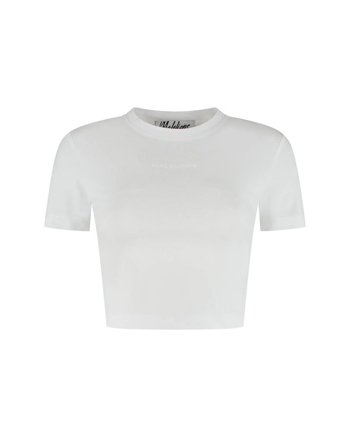 Cropped Top - Wit