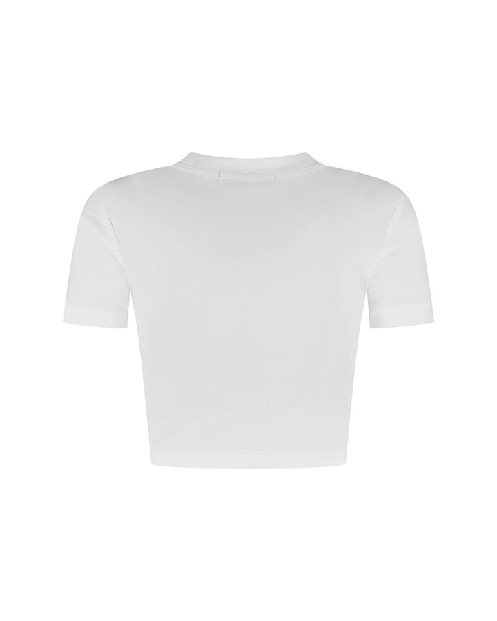 Cropped Top - Wit