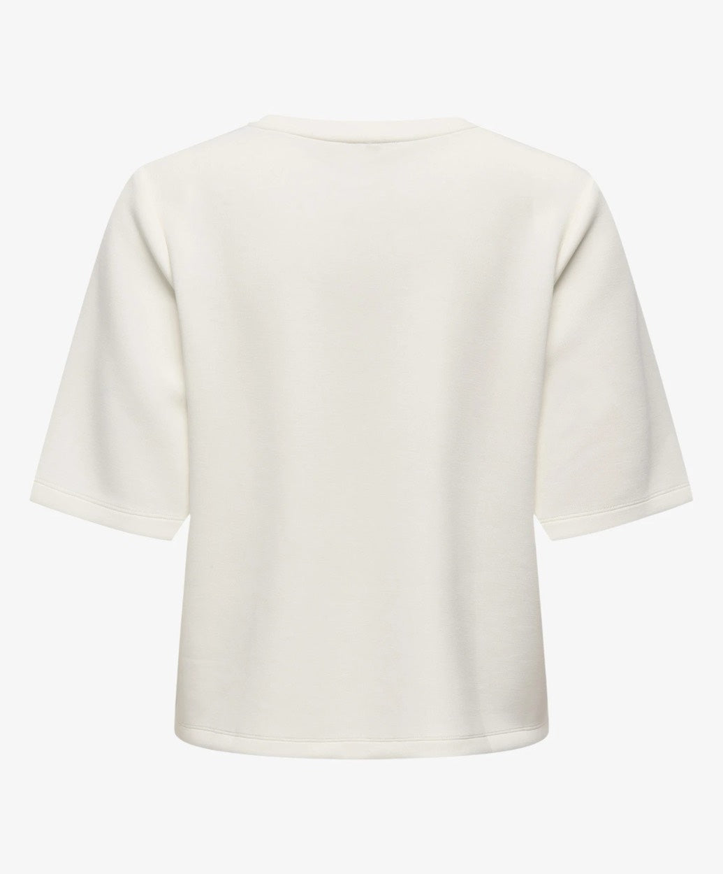 Onlmaya S/s Modal Print Top Box Jrs - Off-white