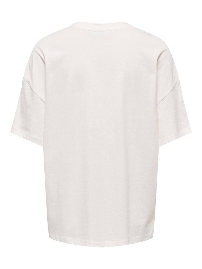Jdycarla S/s Oversize T-shirt Jrs - Off-white