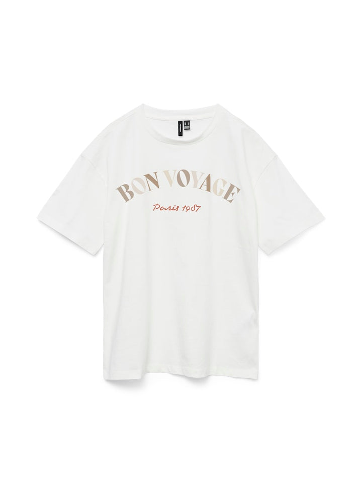 Vmsara Mia Ss Top Box Jrs Ga - Off-white