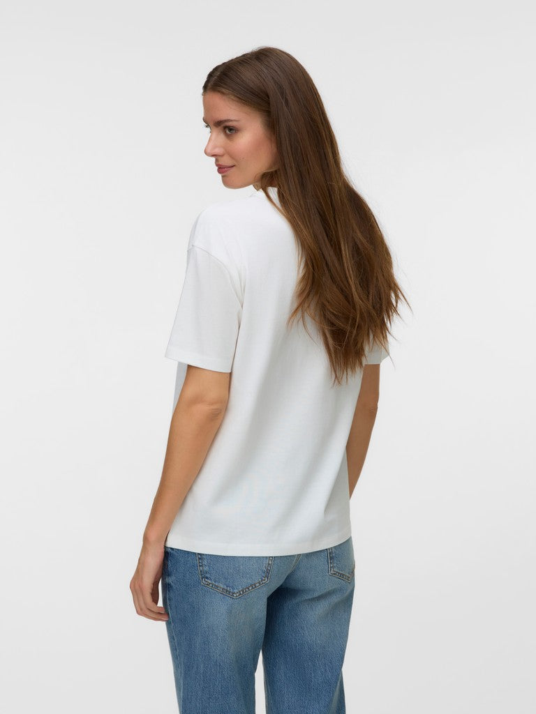 Vmsara Mia Ss Top Box Jrs Ga - Off-white