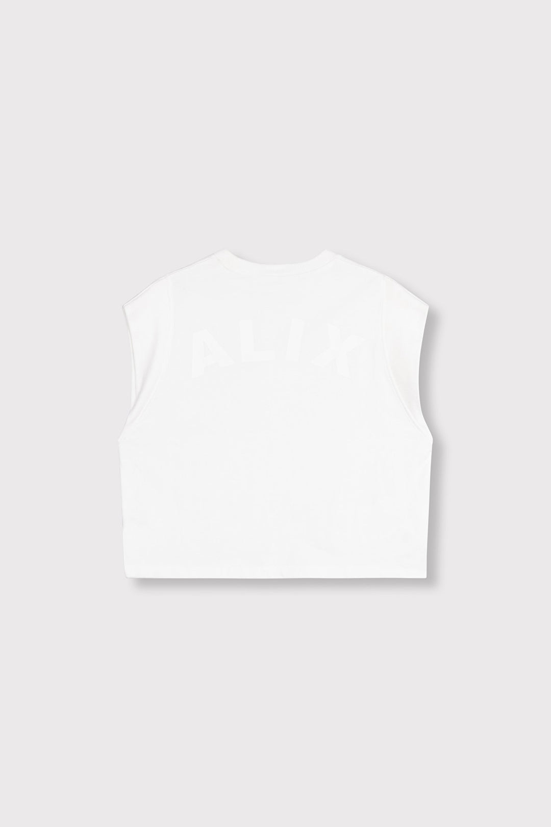 Sleevless T-shirt - Off-white