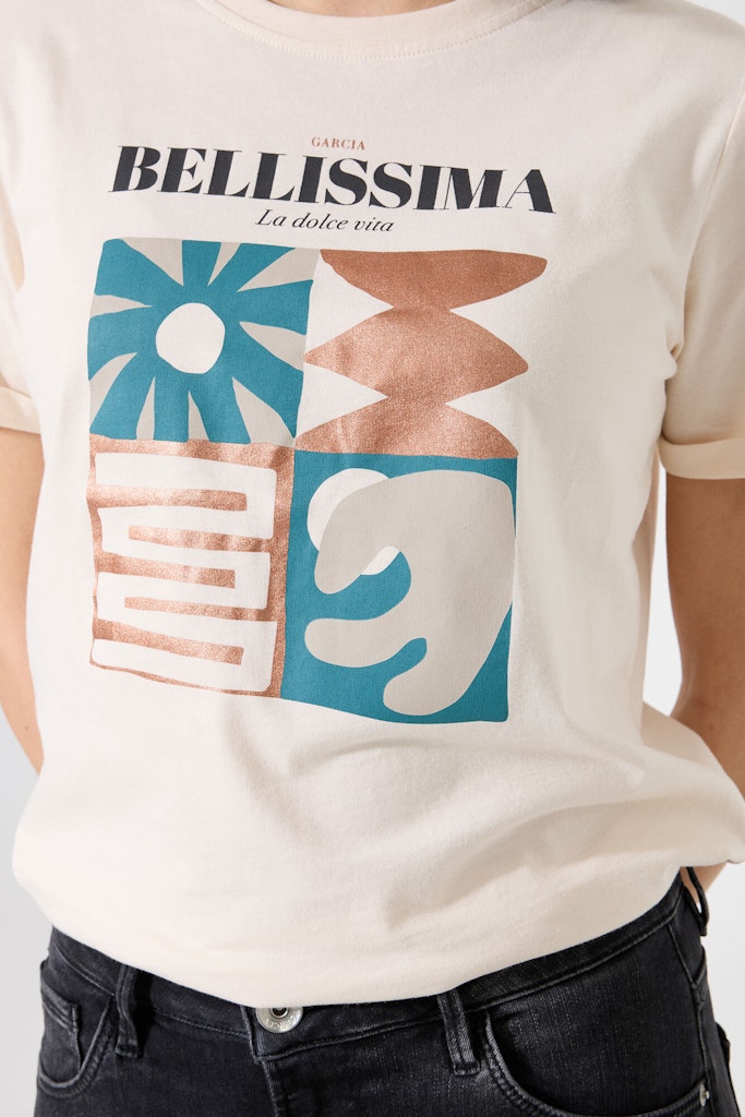 T-shirt - Beige