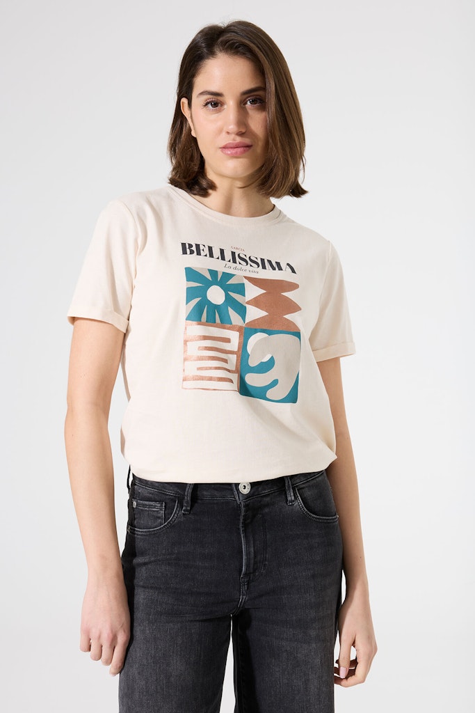T-shirt - Beige
