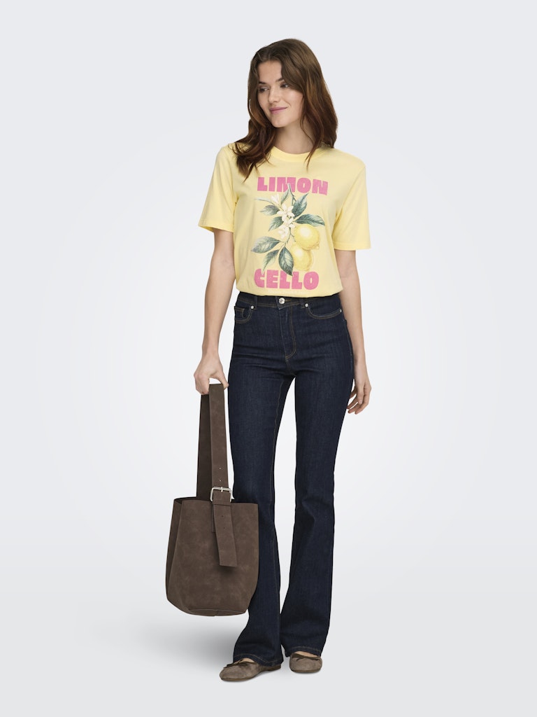 Onllucy Monja Ss Top Jrs Noos - Geel