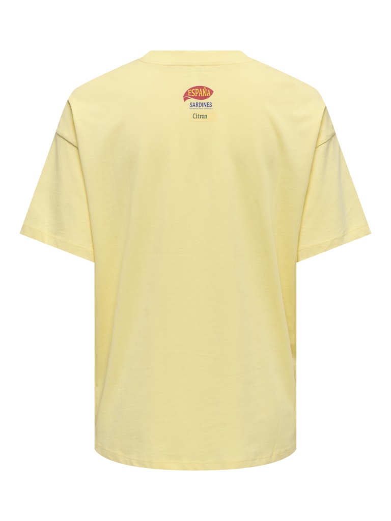 Onlvivvi S/s Lovely Top Jrs - Geel