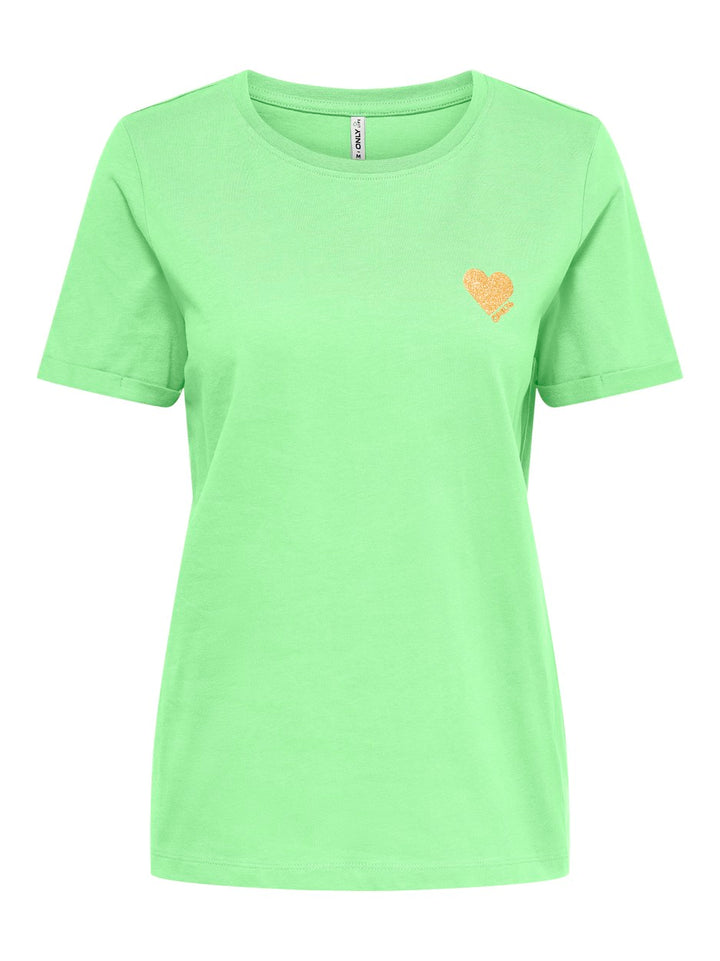 Onlkita Life S/s Top Noos - Mint