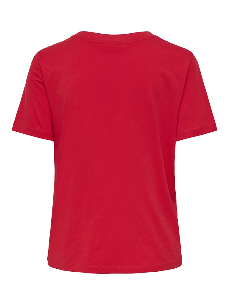 Jdygaisa S/s Knot Top Jrs - Rood