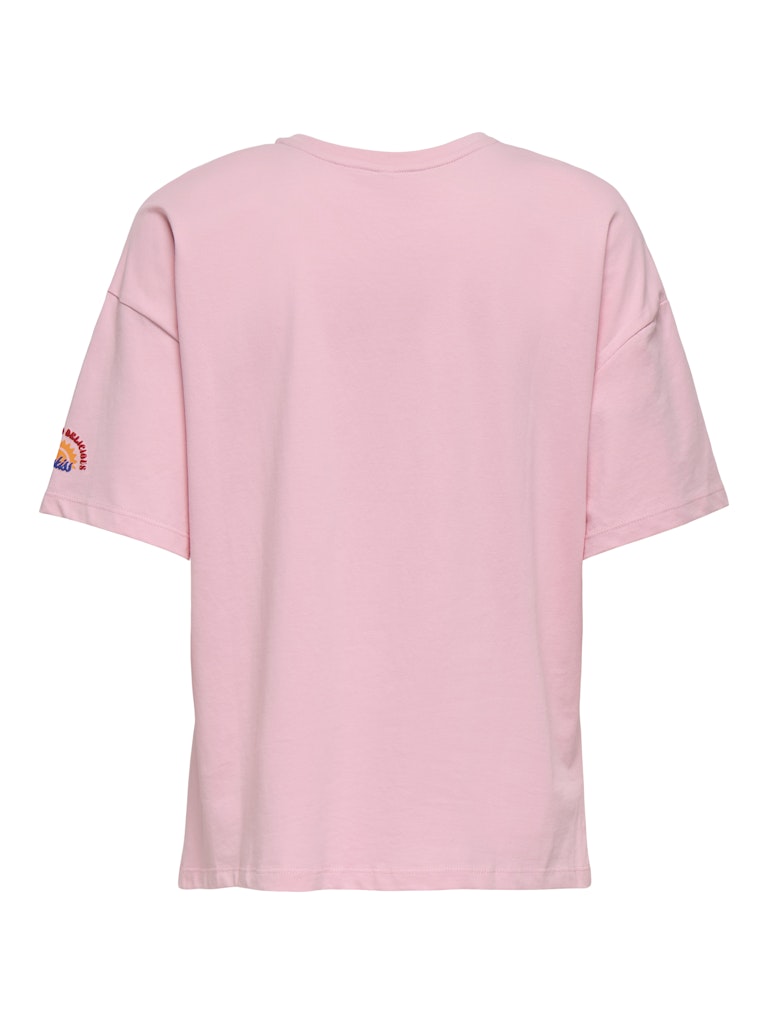 Onlbolette Life S/s Top Box Cc Jrs - Roze